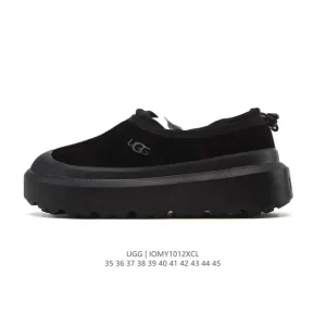 UGG Retro Low-Top Sneakers with Wool Lining and Thick Sole