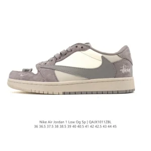 Jordan AJ1 Low Military Blue Reverse Swoosh 2025 Sneakers