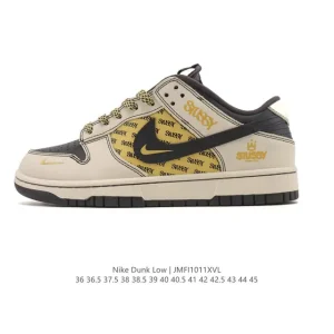 Nike SB Dunk Low Pro SJ8888 Vintage Leather Skate Shoes for Men and Women