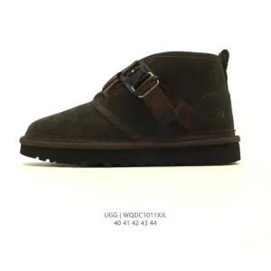 UGG Men's Treadlite Waterproof Snow Boots with Wool Lining