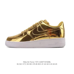 Nike Air Force 1 Low 07 White Leather Sneakers for Men and Women