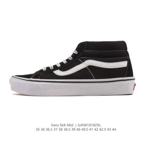 Vans Sk8-Mid Canvas Skate Shoes for Men and Women