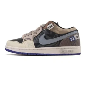 Jordan AJ1 Low Retro Basketball Shoes with Air Cushion