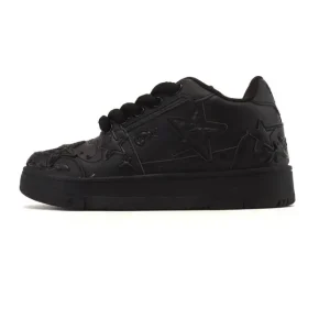 Kaalixto Star Chunky Sole Platform Sneakers Unisex Fashion Shoes