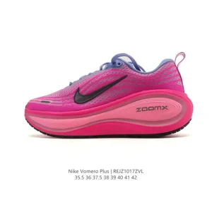 Nike Vomero Plus Running Shoes with Reverse Swoosh and ZoomX Cushioning