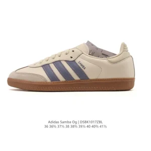 Adidas Samba Og Classic White Leather Sneakers for Men and Women