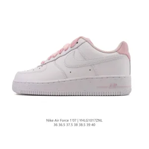Nike Air Force 1 Low 2025 White Leather Sneakers with Air Cushion