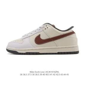 Nike SB Dunk Low Pro Vintage Leather Skateboarding Shoes for Men and Women