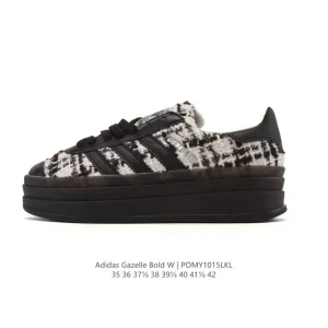 Adidas Gazelle Bold 2025 New Year Retro Platform Sneakers