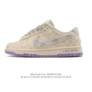 Nike SB Dunk Low Pro Vintage Leather Skate Shoes for Men and Women