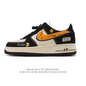 Nike Air Force 1 Low 07 White Leather Sneakers for Men and Women