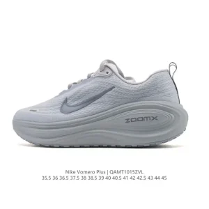 Nike Vomero Plus Running Shoes with Reverse Swoosh and ZoomX Cushioning