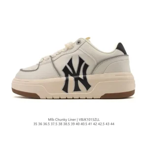 MLB Chunky Liner Basic Retro Street Sneakers for Men and Women