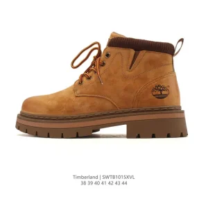 Timberland Men's High-Top Outdoor Hiking Boots with Anti-Odor Insoles