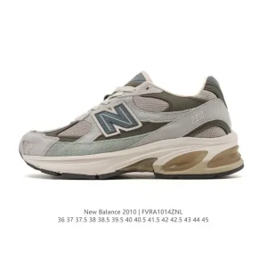 New Balance 2010 Made in England Vintage Leather Sneakers