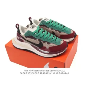 Nike Sacai Vaporwaffle Chukka Sneaker with Stacked Sole