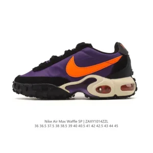 Nike Air Max Waffle Sp Action Green Running Shoes Fv6946-301