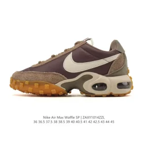 Nike Air Max Waffle Sp Action Green Running Shoes