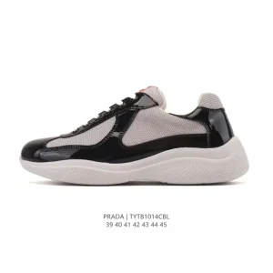 Prada Runner Max Men's Thick Sole Luxury Sport Sneakers