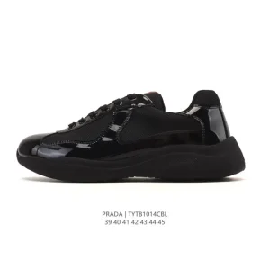 Prada Chunky Runner Men's Thick Sole Height Increase Sport Sneakers