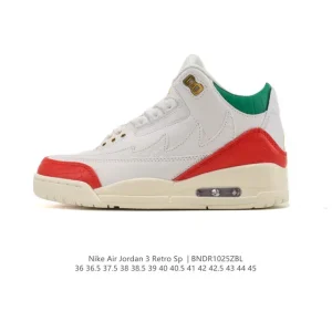 Jordan Air 3 Retro SE Men's Basketball Shoes with Visible Air Cushion