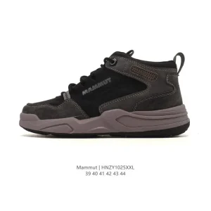 Mammut Retro Leather Board Shoe - Thick Sole Casual Sneaker
