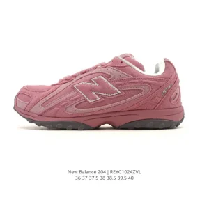 New Balance 204L Retro Thin Sole Running Shoes 2025 Summer Edition