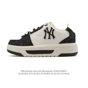 MLB Chunky Liner Basic Streetwear Sneakers with Reflective Details