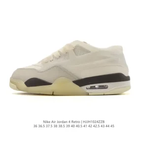 Jordan Air 4 Retro OG Low Top Basketball Shoes for Men and Women