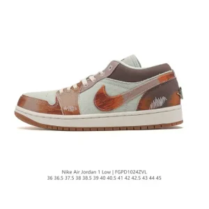 Jordan Air AJ1 Low Retro Basketball Shoes with Air Cushion