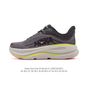 HOKA Bondi 9 Men's and Women's Running Shoes for Maximum Cushioning and Lightweight Comfort