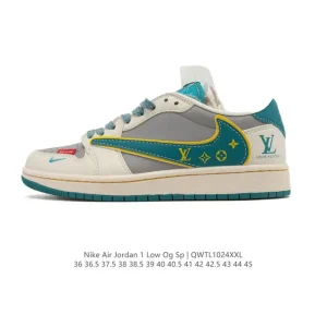 Nike Air Jordan 1 Low OG SP Military Blue Reverse Swoosh