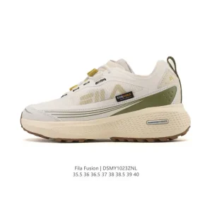FILA Women's Retro Old School Sneakers with Breathable Mesh and Foam Cushioning