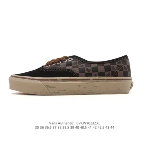 Vans Vault OG Authentic LX Vintage Originals Retro Skate Shoes