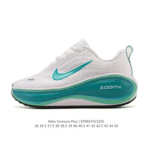 Nike Vomero Plus Running Shoes with Reverse Swoosh and ZoomX Cushioning