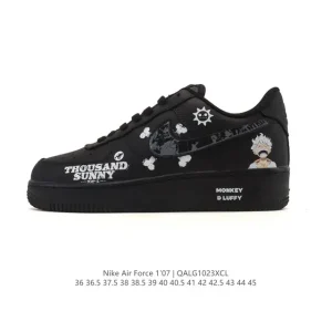 Nike Air Force 1 Low 07 Leather White Sneakers for Men and Women