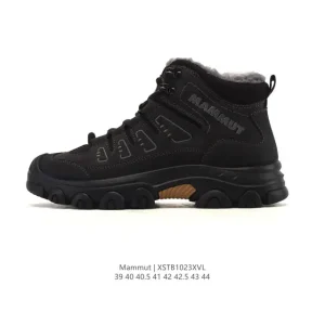 Mammut Men's Waterproof Hiking Boots with Thick Sole and Anti-Slip Design