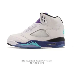 Jordan Air 5 Retro High Top Men's Basketball Shoes Retro Style