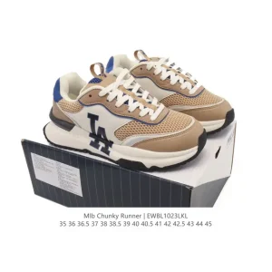 MLB Chunky Runner Liner Low Top Thick Sole Sneakers 2025 New York Yankees Edition