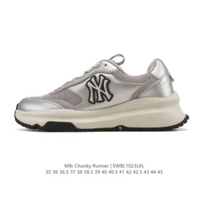 MLB Chunky Runner Liner Low-Top Chunky Sole Sneakers for Men and Women