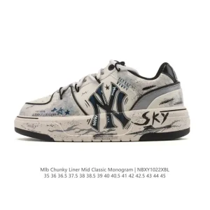 MLB Chunky Liner Basic Streetwear Sneakers with Reflective Details