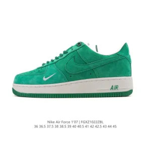 Nike Air Force 1 '07 Low White Leather Casual Sneakers