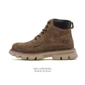 UGG Men's Classic Mini Boots Waterproof Leather Winter Shoes