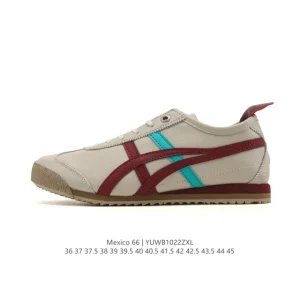 ASICS Onitsuka Tiger Mexico 66 Classic Leather Retro Sneakers