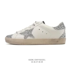Golden Goose Super-Star Dirty Leather Sneakers