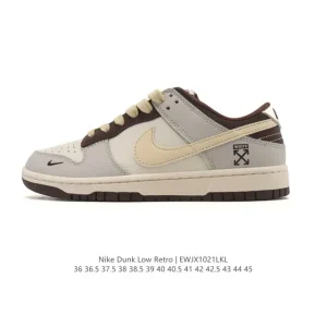 Nike SB Dunk Low Pro HF3063 Vintage Leather Skate Shoes for Men and Women