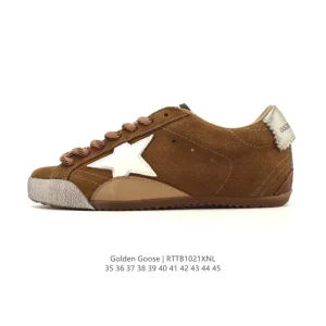 Golden Goose Sstar Dirty Leather Star Shoes