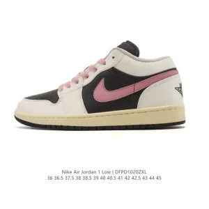 Air Jordan 1 Low Retro DC0774 Leather Basketball Shoes