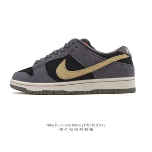 Nike SB Dunk Low Pro HF3063 Vintage Leather Skate Shoes for Men and Women