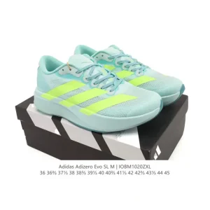 Adidas Adizero Evo Sl Carbon Plate Running Shoe Lightweight